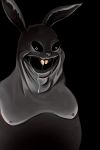  2:3 absurd_res big_chungus black_background bodily_fluids drooling hi_res lagomorph leporid male mammal nightmare_fuel open_mouth overweight overweight_male rabbit saliva scary simple_background terrifying 