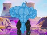  2020 ? abs balls big_balls big_muscles big_penis bigg-wolf blue_balls blue_body blue_penis bottomwear clothed clothing confusion epic_games fortnite genitals goo_creature hi_res huge_balls huge_muscles huge_penis humanoid humanoid_genitalia humanoid_penis hyper hyper_muscles male muscular muscular_male nipples not_furry open_mouth open_pants pants pecs penis rippley solo standing topless torn_bottomwear torn_clothing torn_pants video_games 
