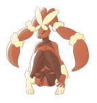  anus clothing female genitals lopunny nintendo pok&eacute;mon pok&eacute;mon_(species) pussy salvation simple_background solo torn_clothing video_games white_background 