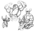  2011 abs alien ambiguous_gender anthro anthrofied back_markings biceps big_muscles bodily_fluids claws cum disney experiment_(lilo_and_stitch) fan_character flexing furry_(artist) genital_fluids graphite_(artwork) grin growth hair larger_male lilo_and_stitch lilo_pelekai lilo_pelekai_(experiment) male male/ambiguous markings monochrome muscle_growth muscular muscular_male navel nipples pecs pencil_(artwork) sex simple_background size_difference sketch smile smirk stitch_(lilo_and_stitch) stray_(furry) traditional_media_(artwork) triceps unknown_character unknown_species white_background 