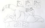  69_position afterglow_the_ampharos ampharos animal_genitalia balls derfisch derfisch_(character) fellatio feral frilly_penis genitals goodra graphite_(artwork) male male/male monochrome nintendo oral pencil_(artwork) penile penis pok&eacute;mon pok&eacute;mon_(species) sex sheath tapering_penis traditional_media_(artwork) video_games 