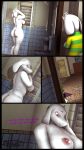  2020 3d_(artwork) absurd_res anthro asriel_dreemurr big_breasts big_butt boss_monster bovid breasts butt caprine clothed clothing digital_media_(artwork) english_text female fur hi_res horn incest looking_back male male/female mammal mature_female mother mother_and_child mother_and_son nipples nude parent parent_and_child sebaxn son source_filmmaker text thick_thighs toriel undertale video_games white_body white_fur wide_hips young 
