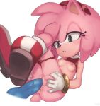  accessory amy_rose anthro anus breasts clothing conoghi eulipotyphlan female female_focus footwear fur genitals gloves hair hair_accessory hairband handwear hedgehog male male/female mammal nipples panties panty_pull penis pink_body pink_fur pink_hair pussy sex shoes simple_background sonic_the_hedgehog sonic_the_hedgehog_(series) underwear vaginal white_background 