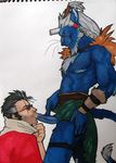  auron final_fantasy final_fantasy_x kimahri tagme 