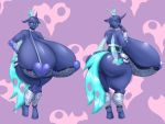  2020 arthropod big_breasts blues64 breasts butt changeling clothing cutie_mark digital_media_(artwork) female hi_res horn huge_breasts hyper hyper_breasts looking_at_viewer marauder6272 my_little_pony sektiss thick_thighs wings 