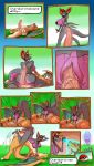  anthro arbok balls blood bodily_fluids breasts butt comic cum cumshot ejaculation english_text erection female female_on_top genital_fluids genitals hi_res hybrid interspecies lying male male/female mega_charizard mega_charizard_y mega_evolution necrothant nintendo nipples nosebleed on_back on_top onomatopoeia penetration pok&eacute;ball pok&eacute;mon pok&eacute;mon_(species) precum pussy salazbok salazzle sound_effects standard_pok&eacute;ball text video_games 