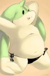  2010 2:3 anthro belly bulge clothing digimon digimon_(species) dote gargomon male navel overweight overweight_male solo underwear 