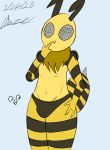  absurd_res arthropod bee clothed clothing crossdressing dazethegoblin hi_res hymenopteran insect male panties tagme underwear 