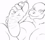  2019 5_toes animated anthro big_breasts breasts claws collaboration digital_media_(artwork) feet female foot_focus huge_breasts humanoid_feet margret_stalizburg mature_female modem_redpill nipples non-mammal_breasts nude orange_eyes plantigrade python red_eyes reptile scalie short_playtime simple_background skin_folds smile snake soles solo toe_claws toes tongue tongue_out yellow_sclera zp92 