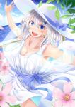  ayakase_hotaru cleavage dress summer_dress tagme 