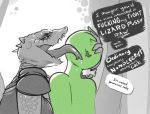  anon argonian bethesda_softworks bodily_fluids cokesero deeja denied dialogue duo english_text female forked_tongue horn human licking long_tongue male male/female mammal propositioning saliva scalie sharp_teeth skyrim teeth text the_elder_scrolls tongue tongue_out video_games 