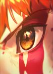  2boys archer blood blood_on_face close-up cloud cloudy_sky emiya_shirou eye_reflection eyes fate/stay_night fate_(series) highres male_focus multiple_boys red_hair reflection sky sword unlimited_blade_works weapon yellow_eyes zonotaida 