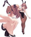  animal_ears bibiko bunny_ears bunny_girl nijisanji pantyhose 