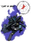  angry anthro bittenhard blue_body blue_fur canid canine canis clothing crossover english_text fur hat headgear headwear jojo&#039;s_bizarre_adventure lucario mammal nintendo pok&eacute;mon pok&eacute;mon_(species) solo stand_(jjba) stand_stats_graph text video_games 