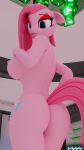  3d_(artwork) 9:16 anthro big_breasts big_butt breasts butt digital_media_(artwork) equid equine female friendship_is_magic holding_breast horse mammal my_little_pony nipple_outline nude pinkie_pie_(mlp) pony solo whackysquire 