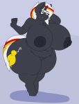  absurd_res anthro big_breasts breasts coatieyay equid fallout_equestria fan_character female genitals hi_res horn huge_breasts mammal my_little_pony nude pussy slightly_chubby thick_thighs unicorn velvet_remedy 
