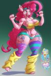  anthro big_breasts breasts cleavage clothed clothing equid equine female friendship_is_magic hi_res horse mammal my_little_pony nipple_outline pinkie_pie_(mlp) pony solo thebigbadwolf01 wide_hips 
