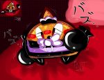  2018 2020 animate_inanimate bed black_body bodily_fluids bow_tie burger_(pantvore) clothed clothing crossdressing digital_media_(artwork) fan_character furniture ghost girly heat_rotom japanese_text machine maid_uniform male microwave nintendo orange_body oven pantvore pok&eacute;mon pok&eacute;mon_(species) red_eyes robot rotom solo spirit suggestive sweat text uniform video_games what why 
