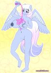  anthro breast_expansion breasts equid equine female hi_res mammal mostlymlpanthroporn my_little_pony nude potion pterippus wings 