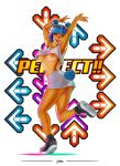  activision anthro bandicoot blue_hair bottomwear breasts clothing crash_bandicoot_(series) ear_piercing eyeshadow female footwear fur genitals hair hi_res makeup mammal marsupial megumi_bandicoot nipples piercing pussy shoes skirt solo theartofvero top video_games 