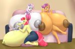 2020 aged_up anthro apple_bloom_(mlp) areola big_breasts blues64 breasts clothing cutie_mark_crusaders_(mlp) earth_pony equid equine friendship_is_magic furniture group hi_res horn horse huge_breasts hyper hyper_breasts mammal marauder6272 milk my_little_pony nipples open_mouth pony pterippus scootaloo_(mlp) sitting sofa sweetie_belle_(mlp) unguligrade_anthro unicorn wings 