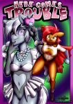  2020 absurd_res anibaruthecat babs_seed_(mlp) clothing comic english_text equid equine eyelashes female footwear freckles friendship_is_magic hi_res looking_at_viewer mammal my_little_pony nacklace navel open_mouth silver_spoon_(mlp) text 