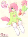 2d_animation anal anal_penetration animated balls blush butterscotch_(hoodie) clothed clothing equid equine fan_character genitals girly hoodie hoodie_(artist) horse legwear male male_penetrated mammal motion_tweening my_little_pony penetration pony semi-anthro short_playtime sweater topwear 