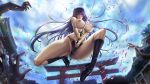  busujima_saeko highschool_of_the_dead lexaiduer panties sword topless underwear weapon 