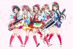  bang_dream! guitar hanazono_tae ichigaya_arisa tagme toyama_kasumi ushigome_rimi yamabuki_saaya 