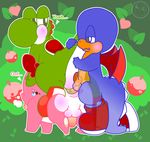  birdo nintendo rex super_mario_bros. yoshi 