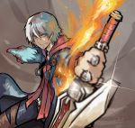 1boy devil_may_cry male_focs meme50 nero_(devil_may_cry) solo 