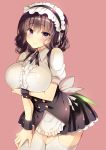  breast_hold maid sanshoku_amido stockings thighhighs 