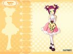  dress flower hibiki_misora ryuusei_no_rockman wallpaper wedding_dress 