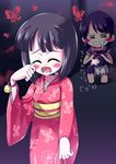  amakura_mio artist_request black_hair blush bug butterfly camera dress fatal_frame fatal_frame_2 ghost highres insect japanese_clothes kimono multiple_girls rattle short_hair tachibana_chitose tears 
