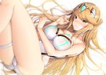  akahito ass blonde_hair blush headband hikari_(xenoblade) long_hair xenoblade yellow_eyes 