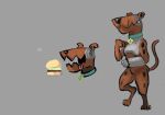  burger canid canine clothed clothing collar cybernetic_arm cybernetics eyes_closed feral food hanna-barbera hi_res machine male mammal nowakai open_mouth partially_clothed scooby-doo scooby-doo_(character) scooby-doo_(series) solo subw00fer_(species) 