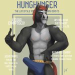  1:1 2017 5_fingers abs anthro biceps black_body black_fur blue_clothing blue_eyes blue_underwear bulge clothed clothing countershading cover digital_media_(artwork) equid equine erection erection_under_clothing eyebrows fingers front_view fur genital_outline grin hair horse humanoid_hands jockstrap jodira looking_at_viewer magazine_cover male mammal multicolored_body multicolored_fur muscular muscular_male navel nipples pecs penis_outline pink_nipples red_hair red_tail rov short_hair signature simple_background smile solo standing teeth tenting two_tone_body two_tone_fur underwear white_body white_countershading white_eyebrows white_fur 