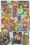  breasts clothing comic female group humanoid hylian link male nintendo panties passage ripped_dress the_legend_of_zelda tight_clothing toon_link torn_clothing traditional_media_(artwork) underwear video_games wind_waker young 