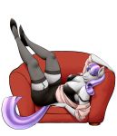  anthro anthrofied big_breasts breasts chair cleavage clothed clothing cyrus_physhor equid female friendship_is_magic furniture garter_straps hasbro hi_res legwear mammal mature_female my_little_pony simple_background solo thigh_highs twilight_velvet_(mlp) white_background 