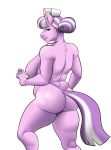  anthro anthrofied big_breasts big_butt breasts butt cyrus_physhor equid female friendship_is_magic hasbro hi_res mammal mature_female my_little_pony nude nurse_sweetheart_(mlp) simple_background solo white_background 