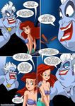  ariel comic disney flounder sebastian the_little_mermaid ursula 