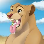  deanka disney felid female feral hi_res leroux lion macro male male/female mammal micro muzzle_(object) nala open_mouth pantherine teeth the_lion_king tongue vore 