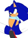  andromorph anthro bodily_fluids bottomless braces clothed clothing duo genitals hi_res intersex intersex/male jayaero legwear male pussy shadow_the_hedgehog sonic_the_hedgehog sonic_the_hedgehog_(series) sweat thigh_highs vaginal 