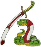  absurd_res hi_res male melee_weapon min pathfinder rakshasa_(disambiguation) raktavarna reptile rpg_(disambiguation) scalie snake sword tabletop weapon 
