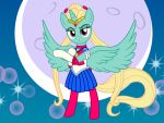  badumsquish clothed clothing cosplay crossdressing equid equine friendship_is_magic full_moon hi_res male mammal moon my_little_pony pterippus sailor_moon_(character) sailor_moon_(series) solo wings zephyr_breeze_(mlp) 