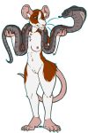  anthro cobra daschocolate duo female feral hi_res male male/female mammal mouse mrchocolate murid murine reptile rodent scalie snake 