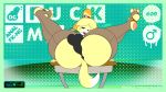  animal_crossing anthro anus balls balls_in_panties big_breasts big_butt blush blush_stickers breasts butt canid canine canis clothed clothing domestic_dog english_text fur furniture genitals gynomorph hair half-closed_eyes hi_res intersex isabelle_(animal_crossing) looking_at_viewer lying mammal narrowed_eyes nintendo nipples on_back open_mouth penis perineum presenting presenting_hindquarters shih_tzu solo spread_legs spreading table teeth text thick_thighs tongue tongue_out toy_dog video_games wide_hips yellow_body yellow_fur zandolaf 