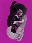  3d_(artwork) 69_position anthro canid canine clothing digital_media_(artwork) direfloof duo female female/female fox gloves handwear hi_res mammal oral sex 