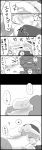  ambiguous_gender anthro avian bird blush comic escargoon feral gastropod hi_res humo japanese king_dedede kirby_(series) kissing male male/ambiguous male_(lore) mollusk nintendo penguin snail video_games 