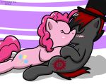  duo equid equine fan_character female feral friendship_is_magic horse kissing male male/female mammal my_little_pony pinkie_pie_(mlp) pokefound pony 